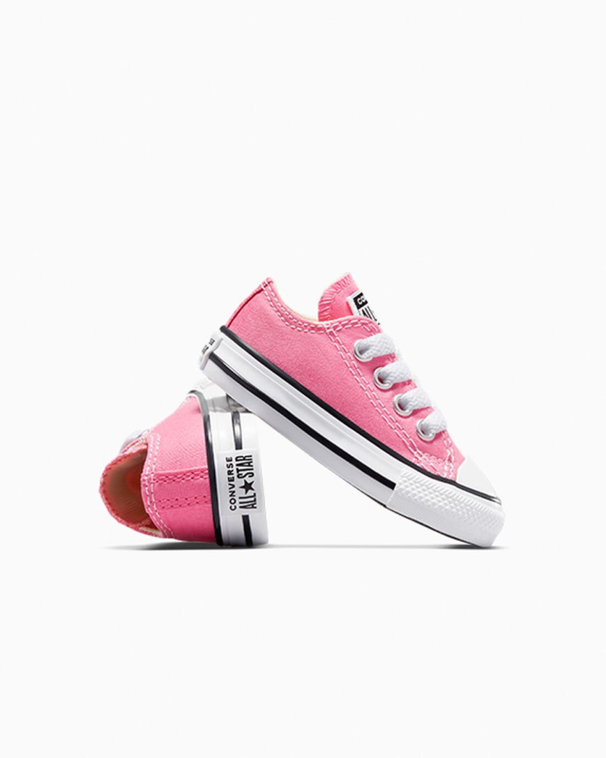 Zapatillas Bajas Converse Chuck Taylor All Star Classic Niño Rosas | PE 50P827